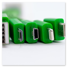 Industrial USB module brand logo style image
